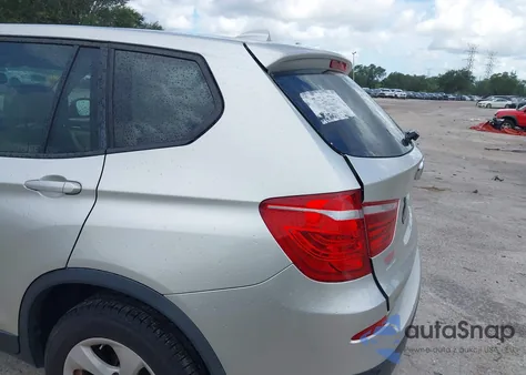 2012 BMW X3 xDrive28I from USA, damaged, VIN 5UXWX5C59CL717878